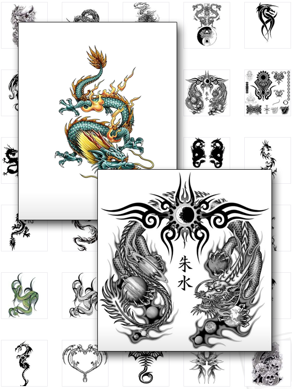 Drachen Tattoos