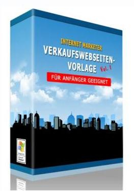 Verkaufswebseiten-Vorlage - Vol.1 - Skyline