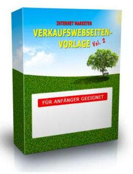 Verkaufswebseiten-Vorlage - Vol.2 - Natur